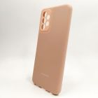 Чохол Silicone case для Samsung A23 Matte Pink
