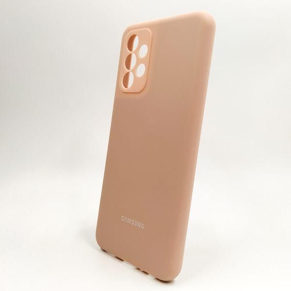 Чохол Silicone case для Samsung A23 Matte Pink
