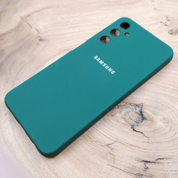 Чохол Silicone case для Samsung  A05S 4G Blue Green