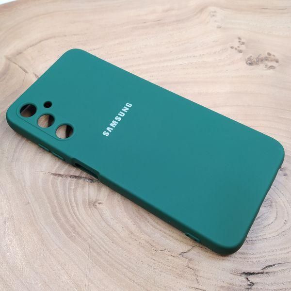 Чохол Silicone case для Samsung  A05S 4G Blue Green