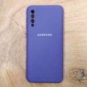 Чохол Silicone case для Samsung A50/A30s Purple