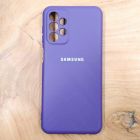 Чохол Silicone case для Samsung A23 Purple