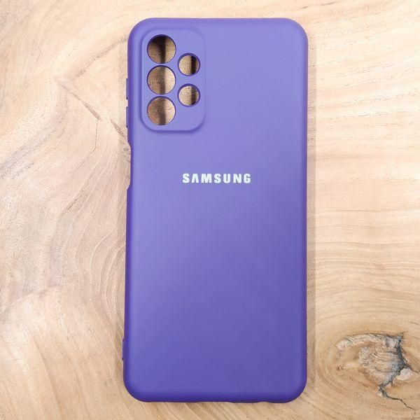 Чохол Silicone case для Samsung A23 Purple