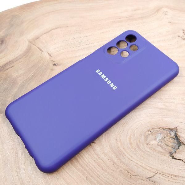 Чохол Silicone case для Samsung A23 Purple