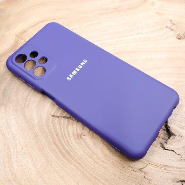 Чохол Silicone case для Samsung A23 Purple