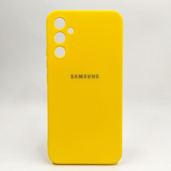 Чохол Silicone case для Samsung A54 5G Brilliantly Yellow