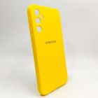 Чохол Silicone case для Samsung A54 5G Brilliantly Yellow