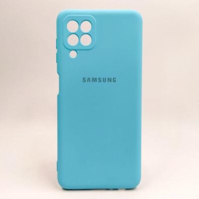 Чохол Silicone case для Samsung A22 4G Just Blue