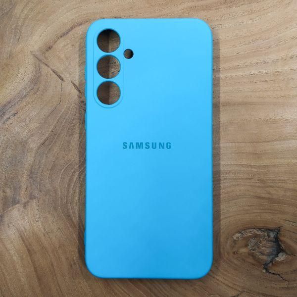 Чохол Silicone case для Samsung S23 FE 5G Light Blue