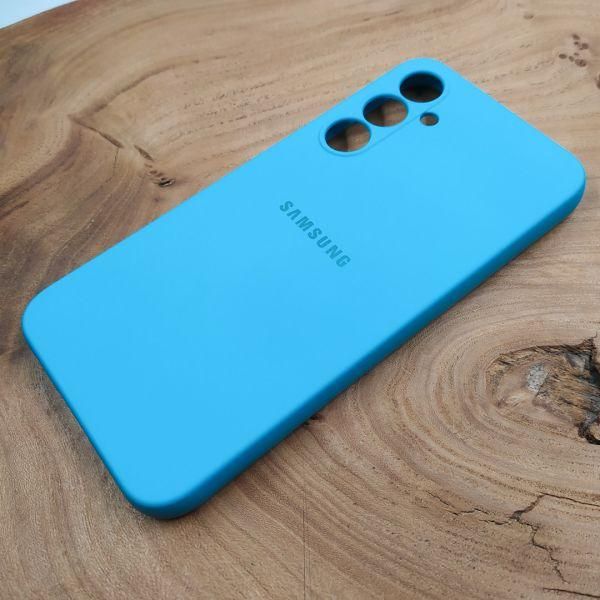 Чохол Silicone case для Samsung S23 FE 5G Light Blue