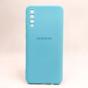 Чохол Silicone case для Samsung A50/A30s Light Blue