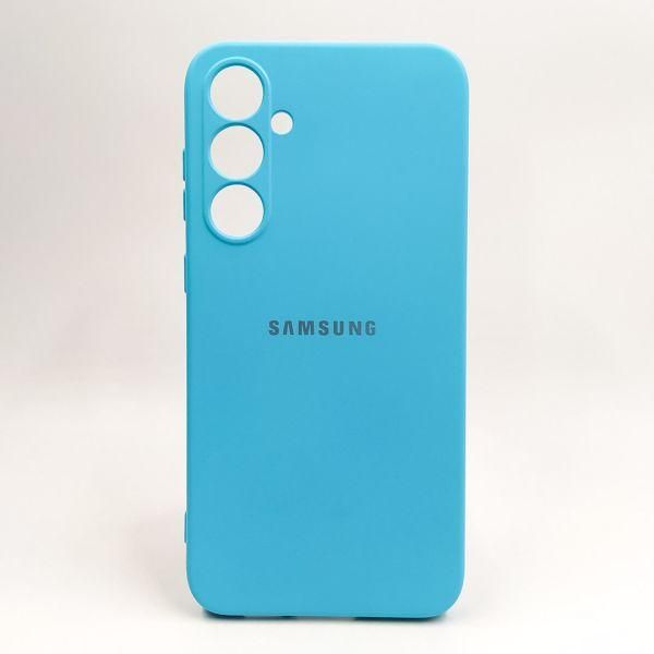 Чохол Silicone case для Samsung S23 FE 5G Just Blue