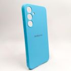 Чохол Silicone case для Samsung S23 FE 5G Just Blue