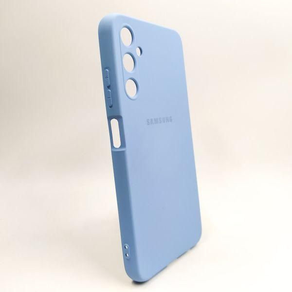 Чохол Silicone case для Samsung A05S 4G Blue Agat
