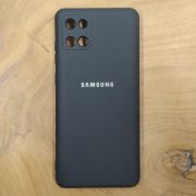Чохол Silicone case для Samsung Note 10 Lite 4G Black