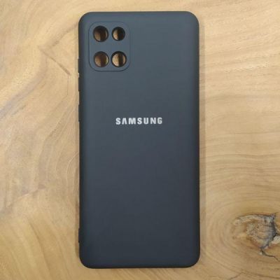 Чохол Silicone case для Samsung Note 10 Lite 4G Black