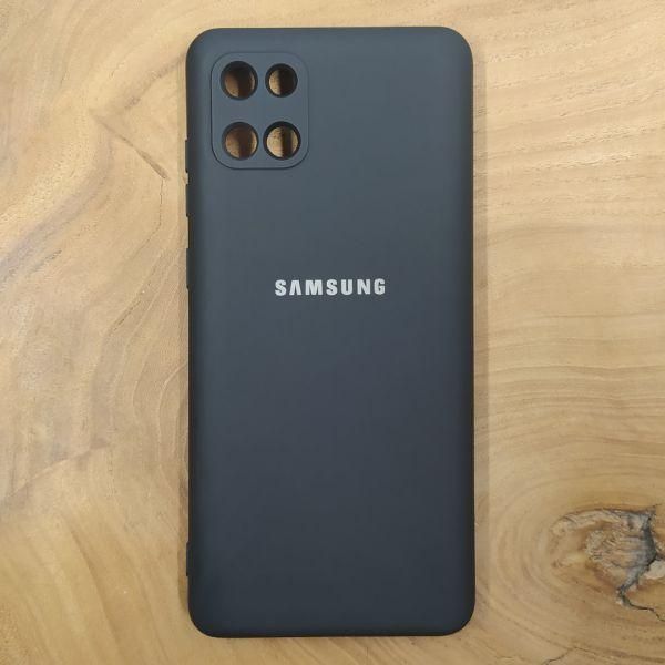 Чохол Silicone case для Samsung Note 10 Lite 4G Black