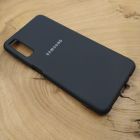 Чохол Silicone case для Samsung A750 (A7 2018) Black