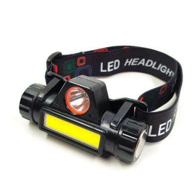 Ліхтарик налобний BRD-HL035 2w 250 Lumen 3в1