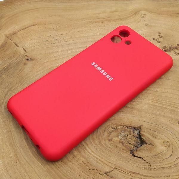 Чохол Silicone case Samsung A04 4G Red