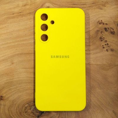 Чохол Silicone case Samsung A35 5G Brilliantly Yellow