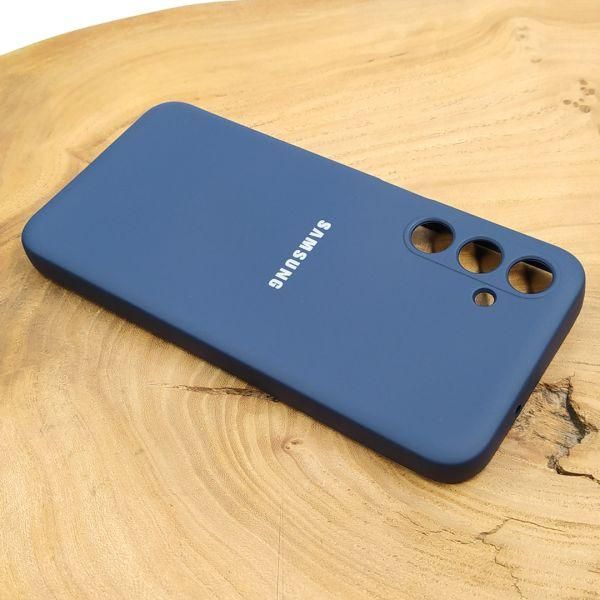 Чохол Silicone case Samsung A16 4G Navy Storm