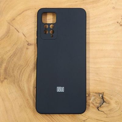 Чохол Silicone case для Xiaomi Redmi Note 11/11S 4G Black