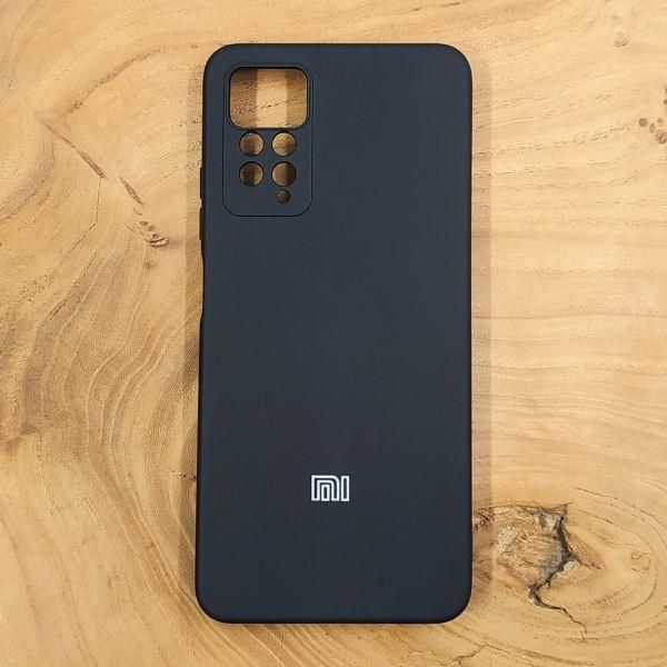 Чохол Silicone case для Xiaomi Redmi Note 11/11S 4G Black