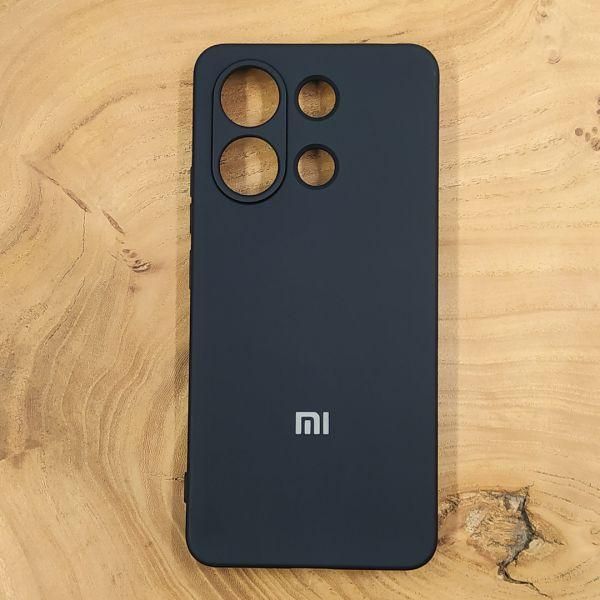 Чохол Silicone case для Xiaomi Redmi Note 13 Pro 5G Black