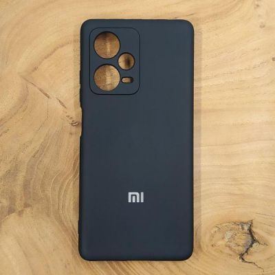 Чохол Silicone case для Xiaomi Redmi Note 12 Pro 5G Black