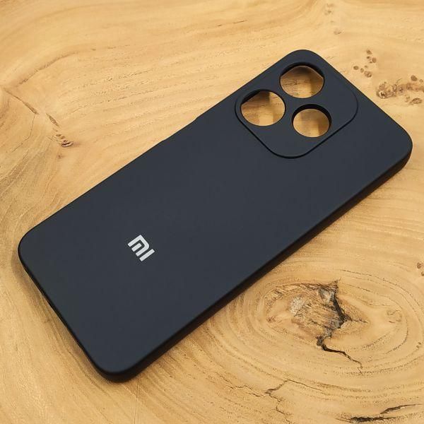 Чохол Silicone case для Xiaomi Redmi 13 4G Black