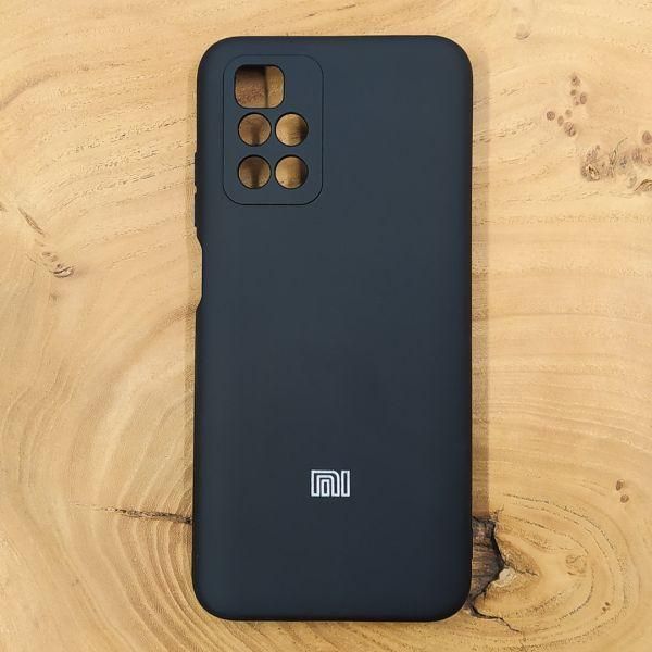 Чохол Silicone case для Xiaomi Redmi 10 4G Black