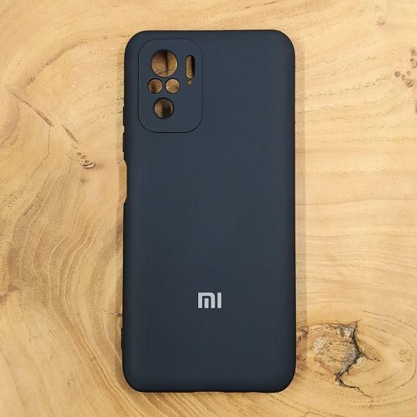 Чохол Silicone case для Xiaomi Redmi Note 10 Black