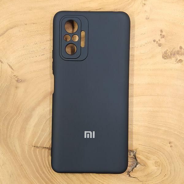 Чохол Silicone case для Xiaomi Redmi Note 10 Pro Black