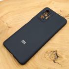 Чохол Silicone case для Xiaomi Redmi Note 10 Pro Black