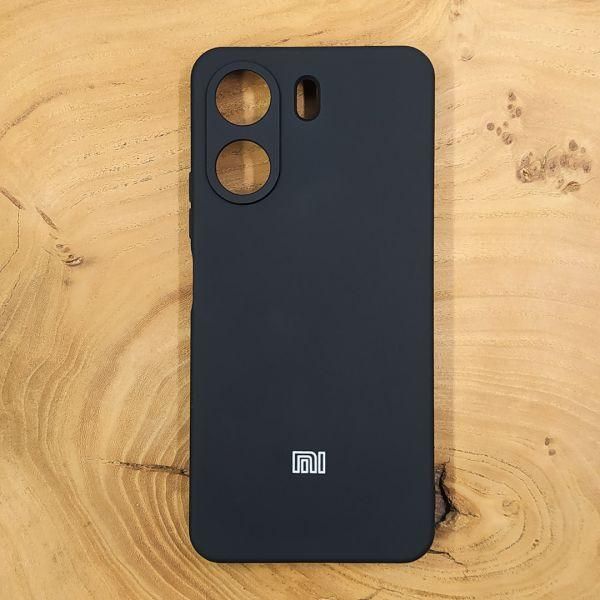 Чохол Silicone case для Xiaomi Redmi 13C 4G Black