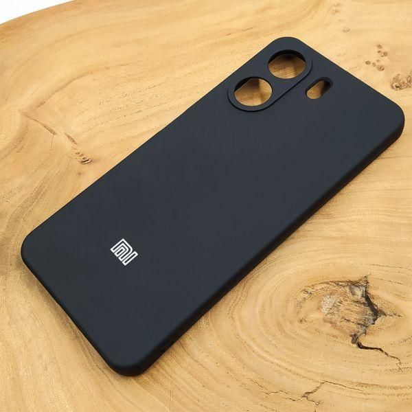 Чохол Silicone case для Xiaomi Redmi 13C 4G Black