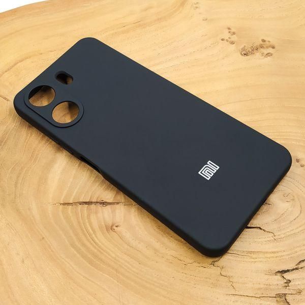 Чохол Silicone case для Xiaomi Redmi 13C 4G Black