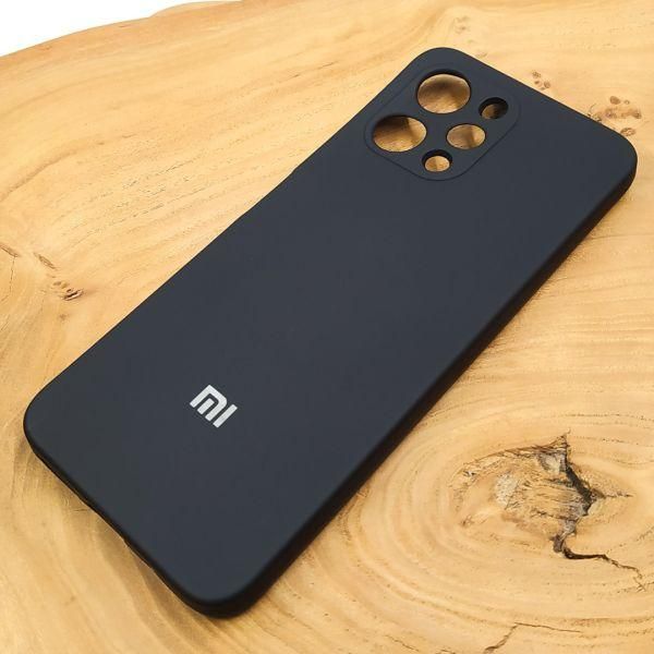 Чохол Silicone case для Xiaomi Redmi 12 4G Black