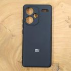 Чохол Silicone case для Xiaomi Redmi Note 13 Pro Plus 5G Black
