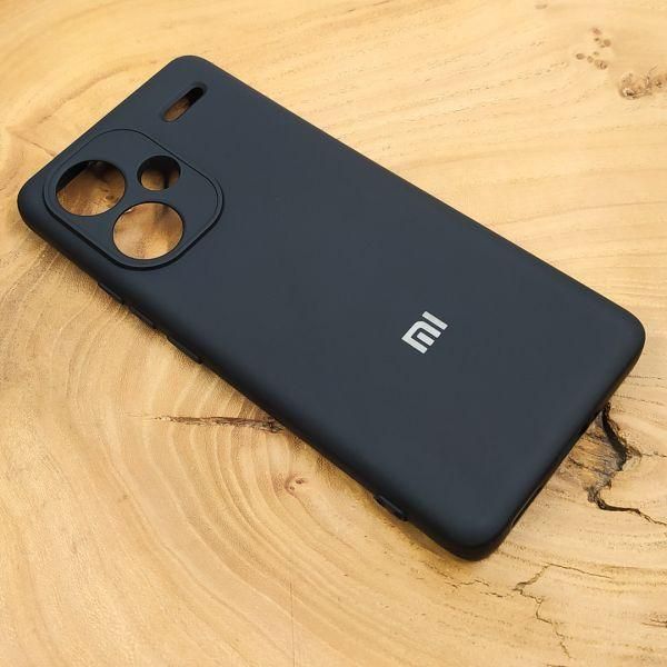 Чохол Silicone case для Xiaomi Redmi Note 13 Pro Plus 5G Black