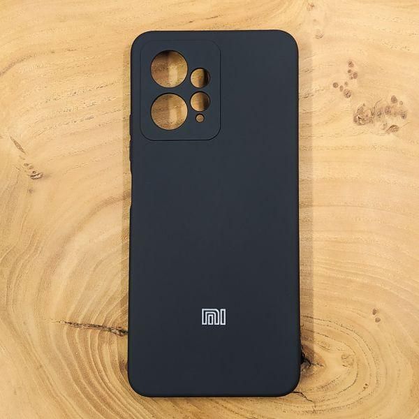 Чохол Silicone case для Xiaomi Redmi Note 12 4G Black