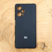 Чохол Silicone case для Xiaomi Redmi Note 12T Pro 4G Black