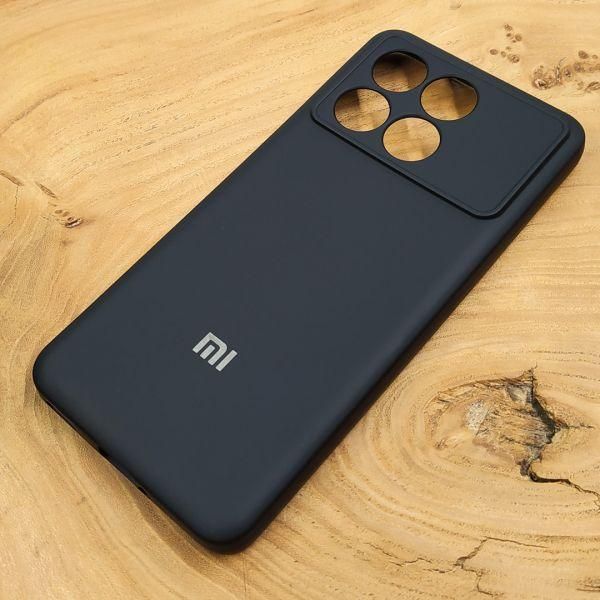Чохол Silicone case для POCO X6 Pro 5G Black