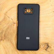 Чохол Silicone case для POCO X3/X3 Pro Black