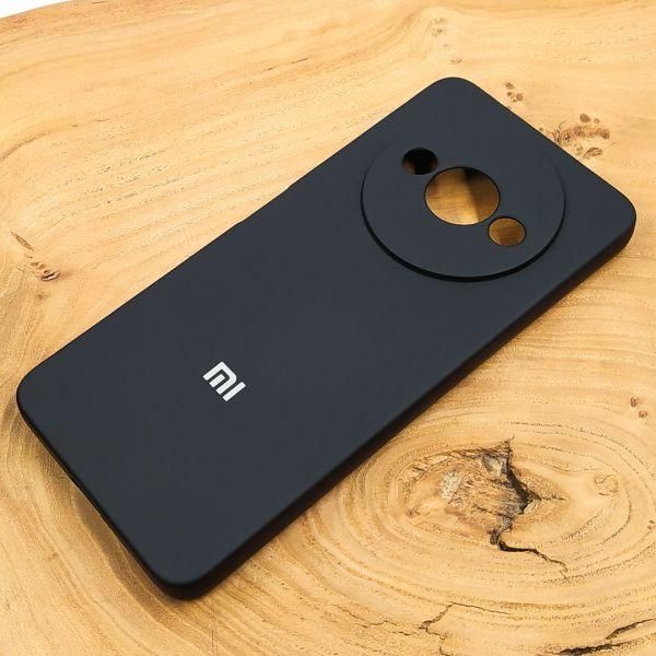 Чохол Silicone case для Xiaomi Redmi A3 4G Black