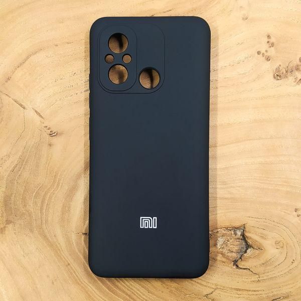 Чохол Silicone case для Xiaomi Redmi 12C Black