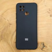 Чохол Silicone case для Xiaomi Redmi 10C Black