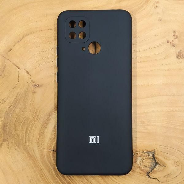 Чохол Silicone case для Xiaomi Redmi 10C Black