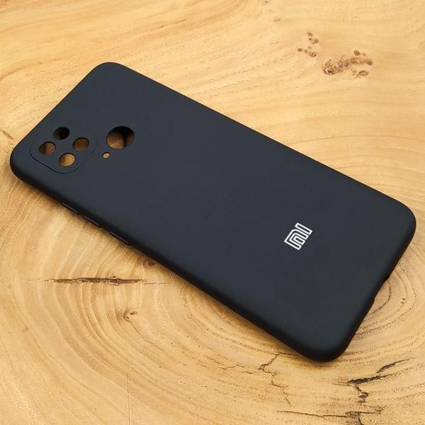 Чохол Silicone case для Xiaomi Redmi 10C Black